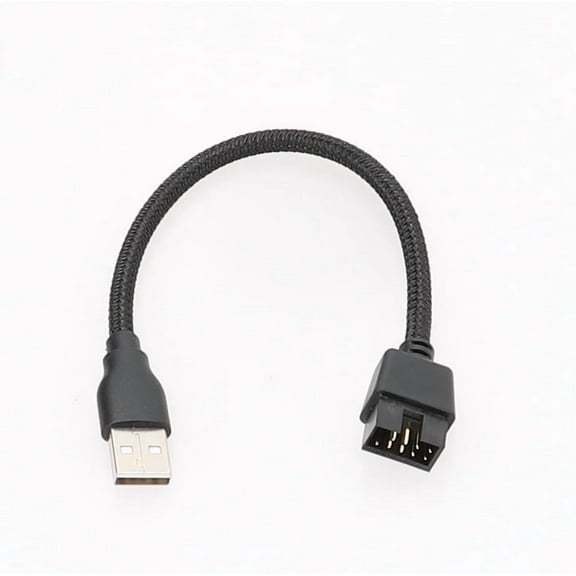 Mainboard Internal Data Extension Cable Connect USB A Devices to 9 Pin USB Header, Fast and Stable Transfer
