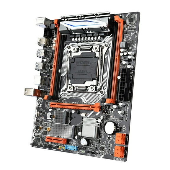 Mainboard for LGA2011 CPU NVME 4 DDR4 Computer PCIE Gaming Mainboard Replacement Accessories
