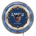 thumbnail image 1 of Maine Black Bears 19" Neon Wall Clock, 1 of 3