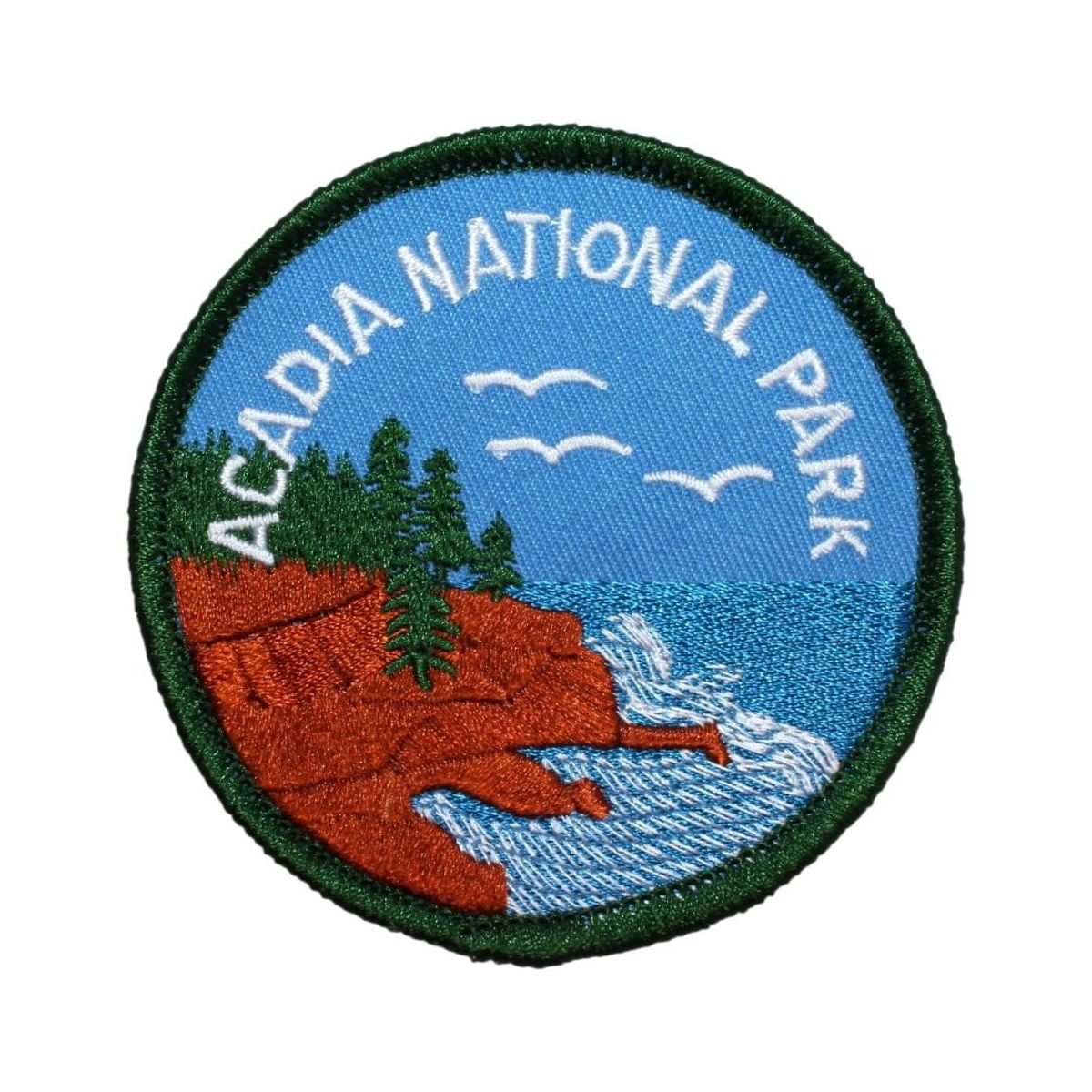 Maine Acadia National Park Souvenir Patch American Travel Iron-On ...