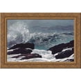 thumbnail image 1 of Maine Coast 24x19 Gold Ornate Wood Framed Canvas Art by Homer, Winslow, 1 of 2