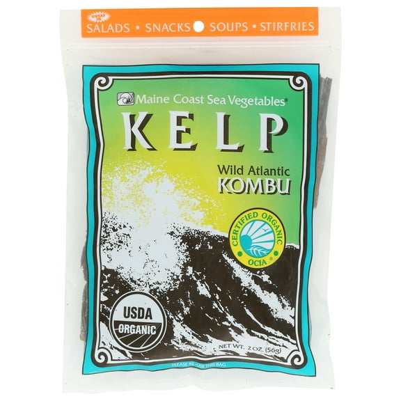 Maine Coast Kelp, Wild Atlantic Kombu, 2oz