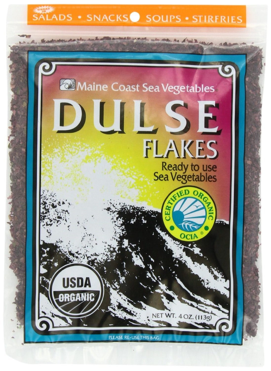Maine Coast Sea Vegetables Dulse Flakes, 4 oz