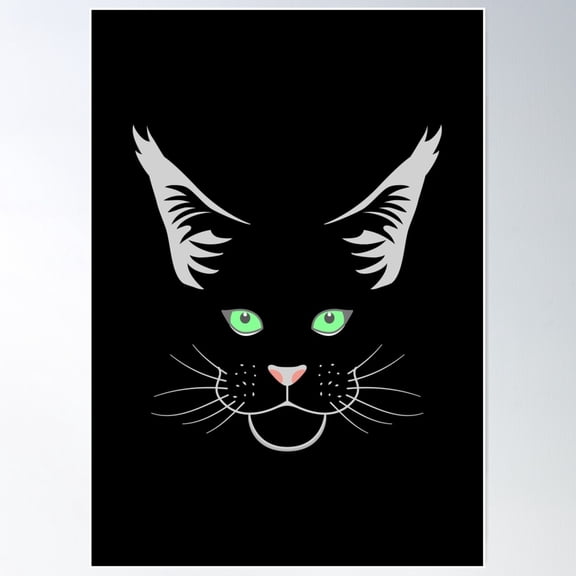 Maine Coon Cat Head Poster Wall Art Modern Wall Decor Wall Art Home Decor Cute Birthday Gift