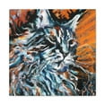 thumbnail image 1 of Maine Coon Expressionism - Canvas, 1 of 25