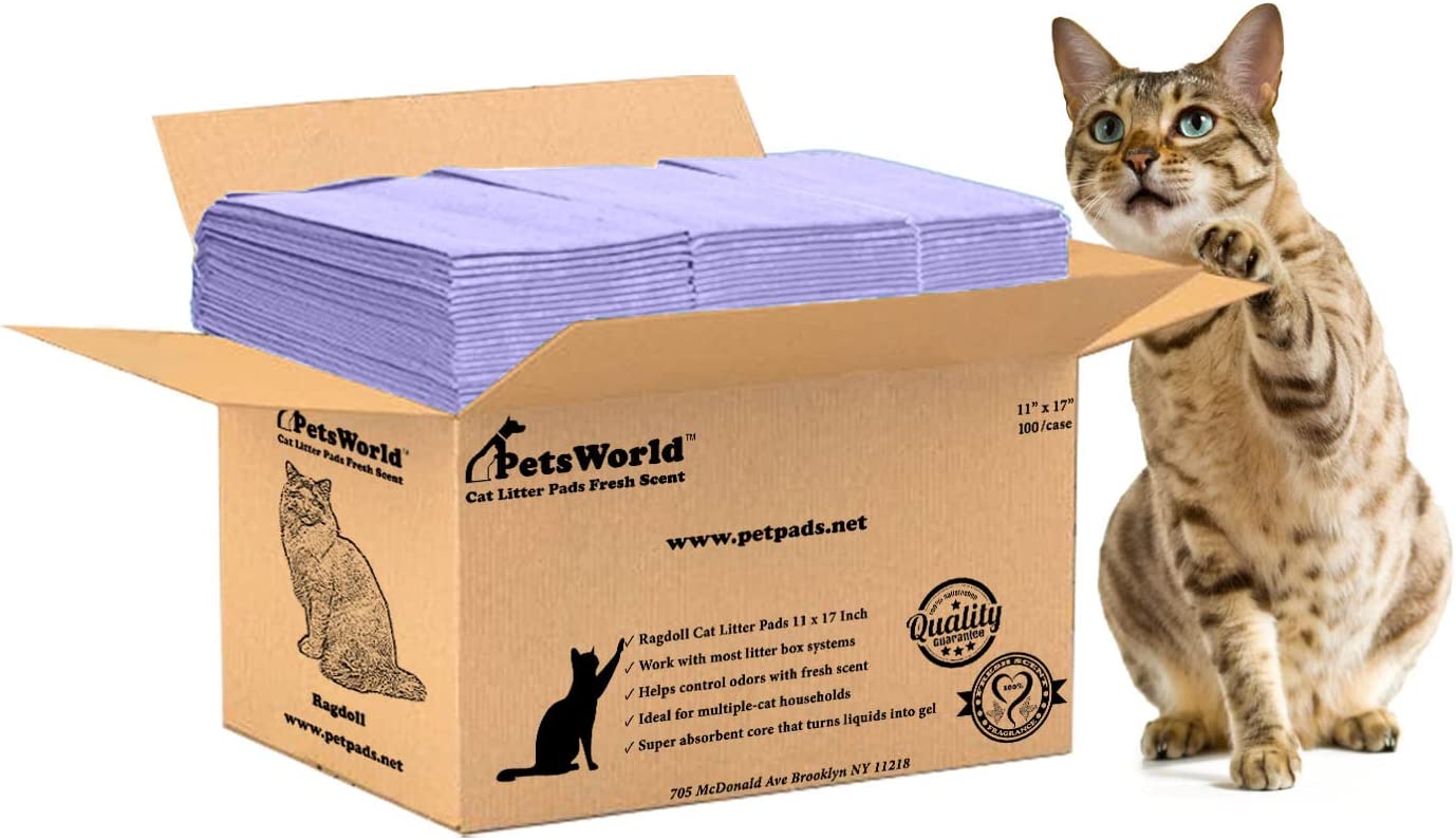 Fresh Step Drawstring Litter Box Liners Scented, Large Size, 30" x 17