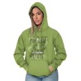 thumbnail image 1 of Maine Cute State Flower Souvenir Hoodie Sweatshirt Women Brisco Brands 4X, 1 of 2