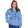 thumbnail image 1 of Maine Cute State Flower Souvenir Women Plus Size Crewneck Sweatshirt Brisco Brands 3X, 1 of 4