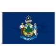 thumbnail image 1 of Maine Flag 5 x 8 Feet Nylon, 1 of 1
