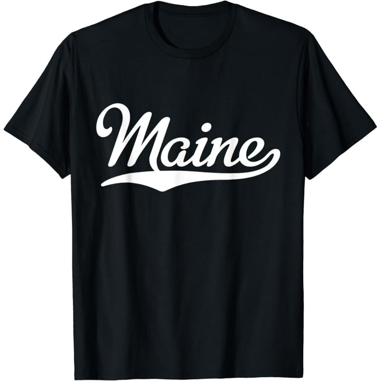 Retro Maine State Maine Home T Shirt Retro Maine State Maine Home T Shirt