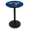 thumbnail image 1 of NCAA Pub Table by Holland Bar Stool, Black - University of Maine, 36'' - L214, 1 of 2