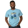 thumbnail image 1 of Maine ME Fisherman Fishing Smurfs Men's Graphic T Shirt Tees Brisco Brands 3X, 1 of 2