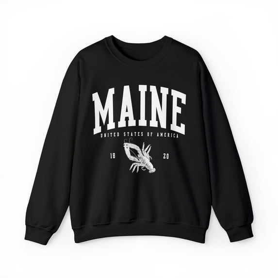 Maine ME Sweatshirt, Gifts, Crewneck