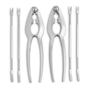 Maine Man Seafood Cracker and Pick Set, Includes 4 Seafood Picks and 2 Seafood Crackers