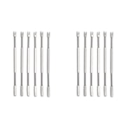 Maine Man Seafood Picks, Stainless Steel, Set of 12