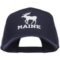 thumbnail image 1 of Maine State Moose Embroidered Twill Cap - Navy OSFM, 1 of 5