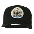 thumbnail image 1 of Maine State Patched Mesh Cap - Black OSFM, 1 of 5