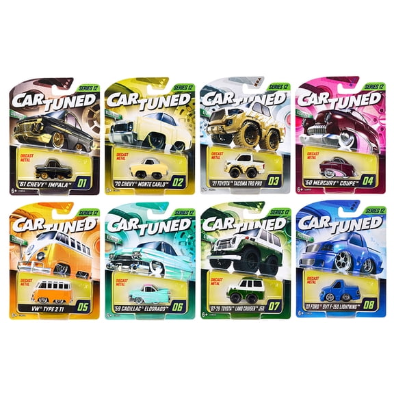 "Mainline" 2026 Series 12 Set of 8 Pieces Diecast Model Cars by CarTuned