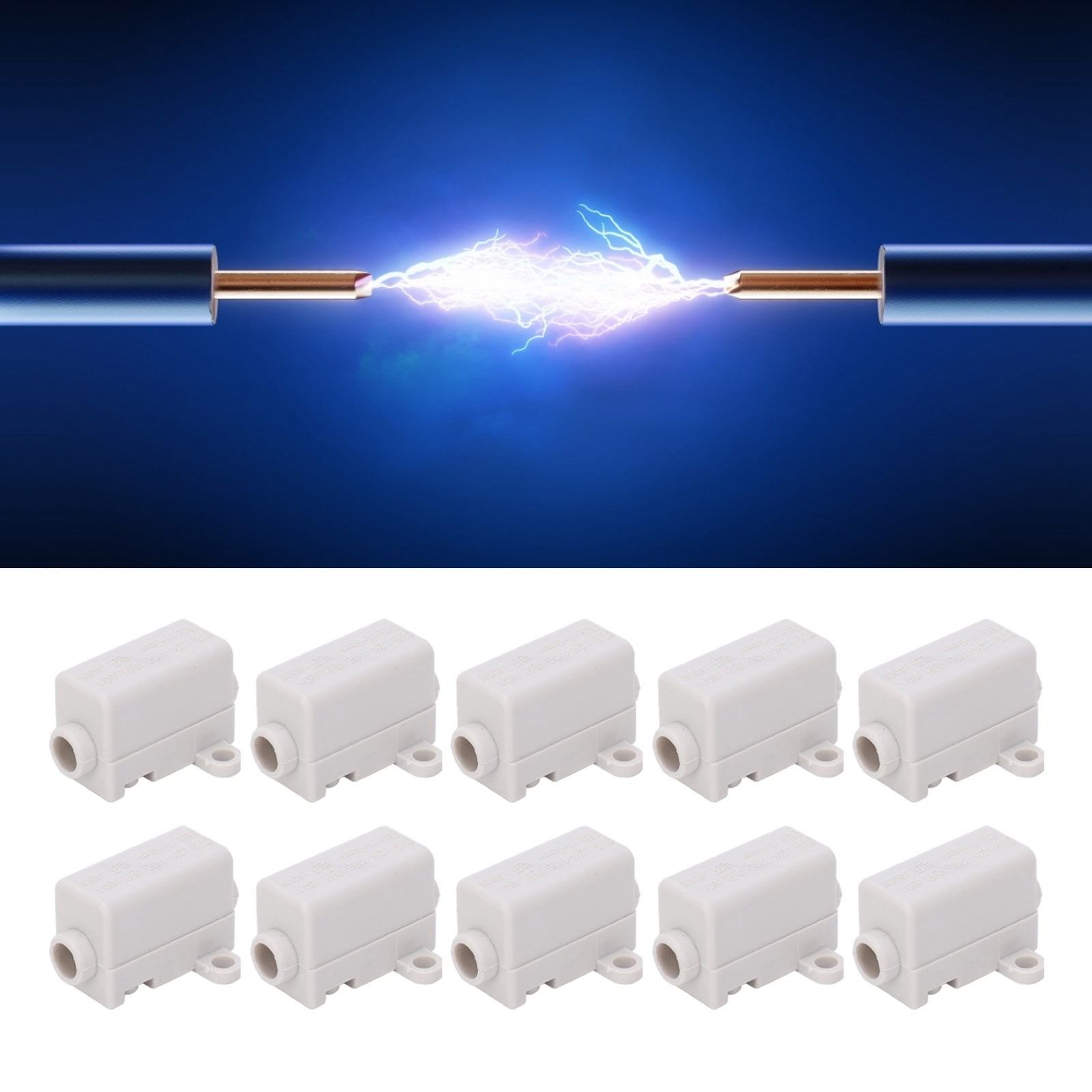 Mains Inline Terminal Block, Convenient Cable Wire Electrical Joiner Electrical Stable