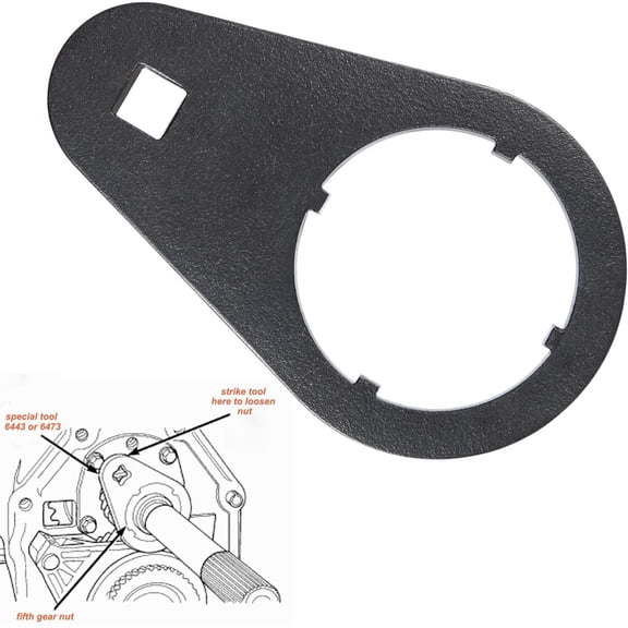 Mainshaft 5th Gear Nut Wrench 6743 For Dodge GM 4x4 NV4500 Manual Transmission