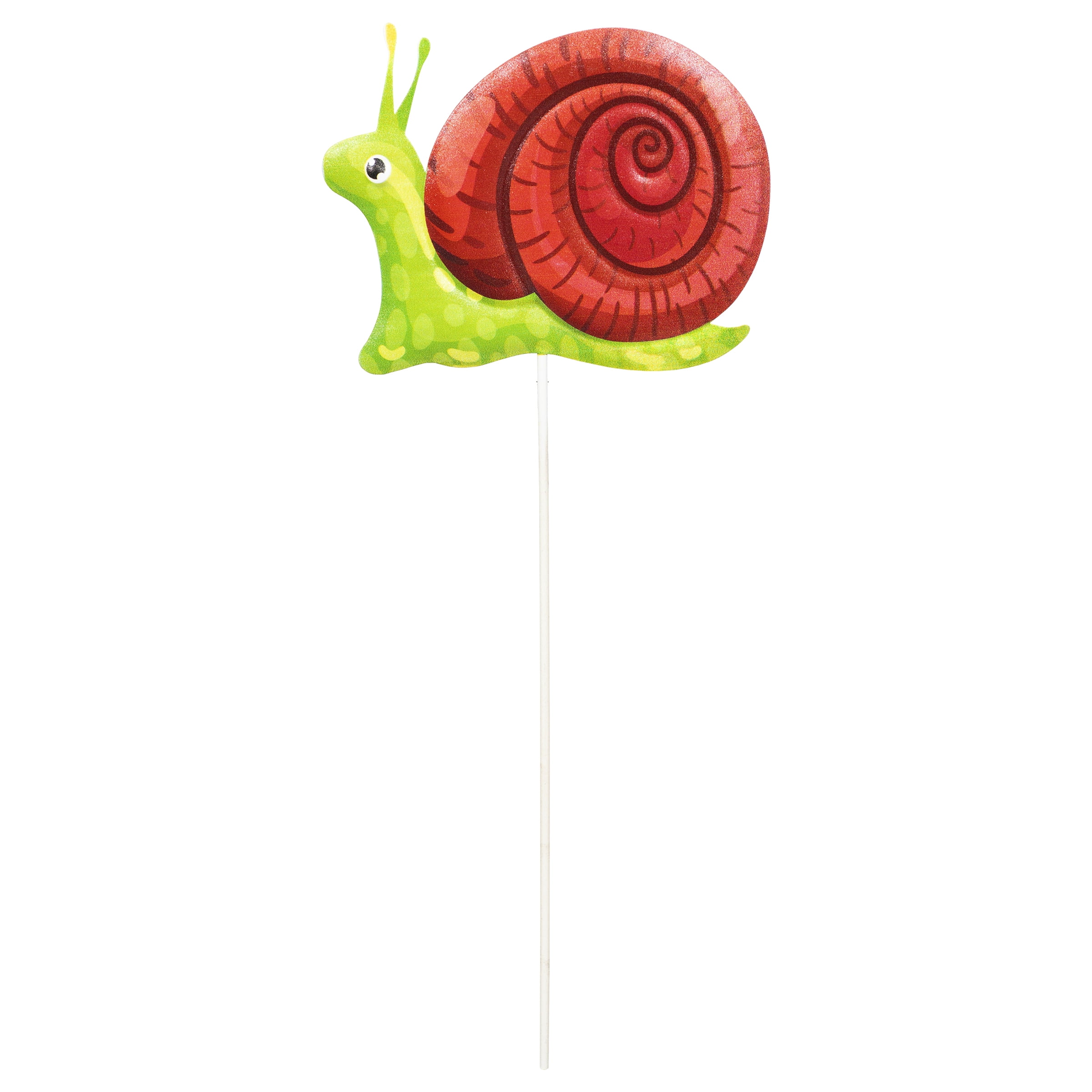 Mainstays 5" x 12" Metal Snail Indoor or Outdoor Plant Stake