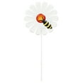 thumbnail image 1 of Mainstay 5" x 12" Metal White Daisey Flower Plant Stake, 1 of 4