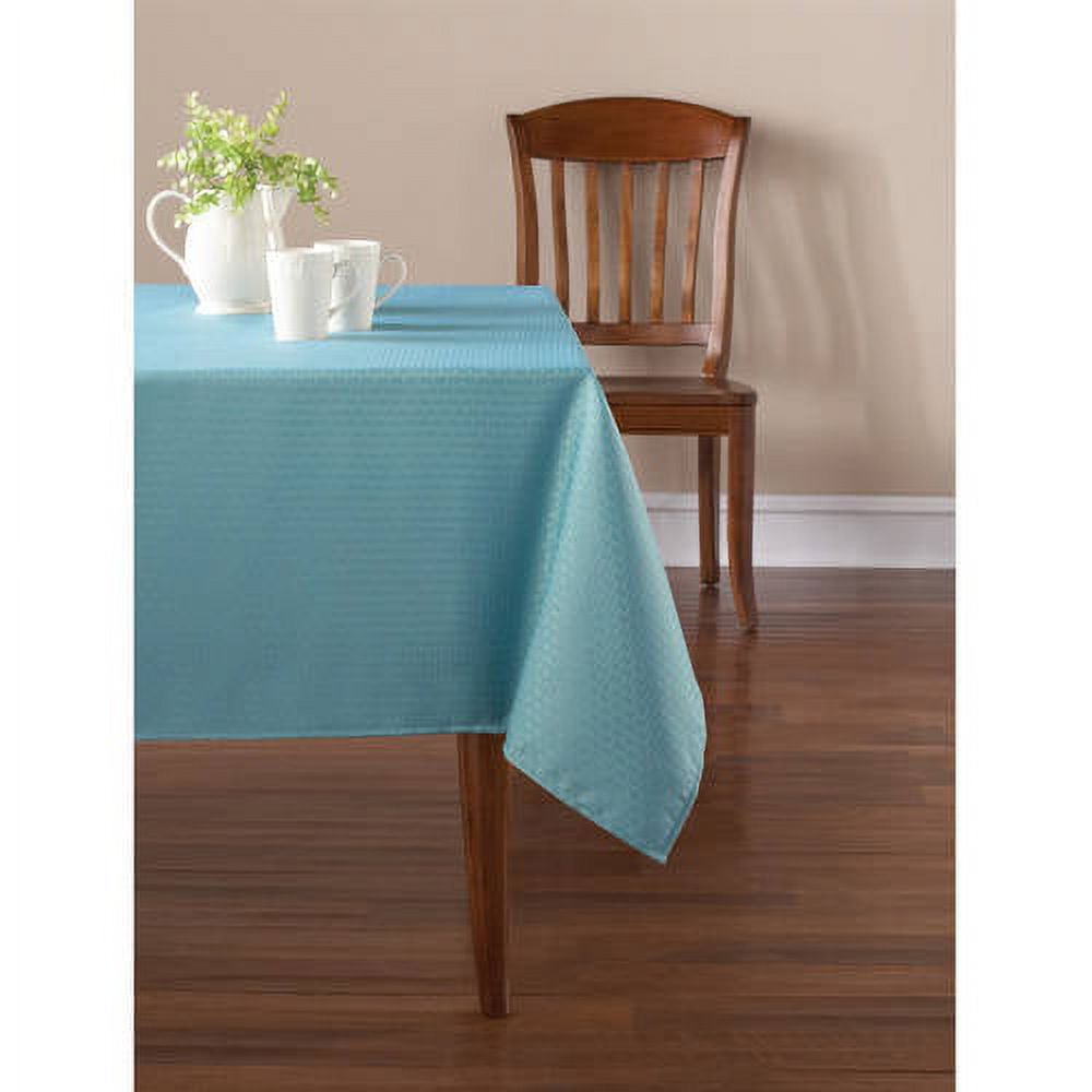 Mainstay 60" x 84" Blue Topaz Tablecloth
