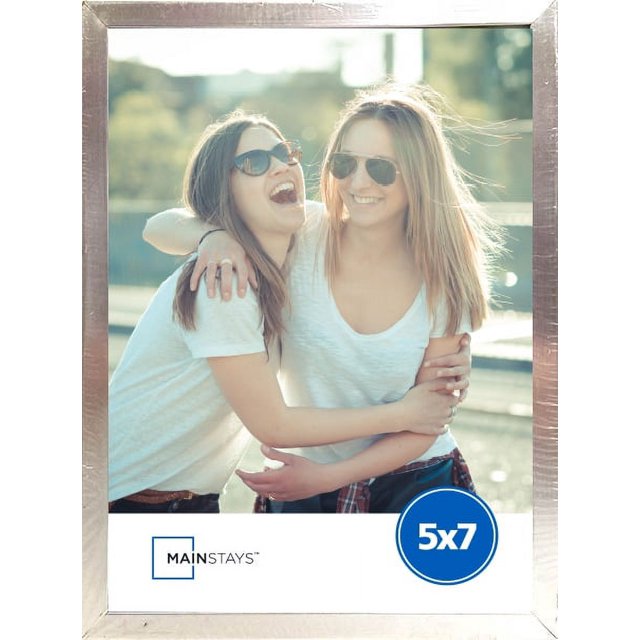 Mainstay Flat Silver 5" x 7" Photo Frame