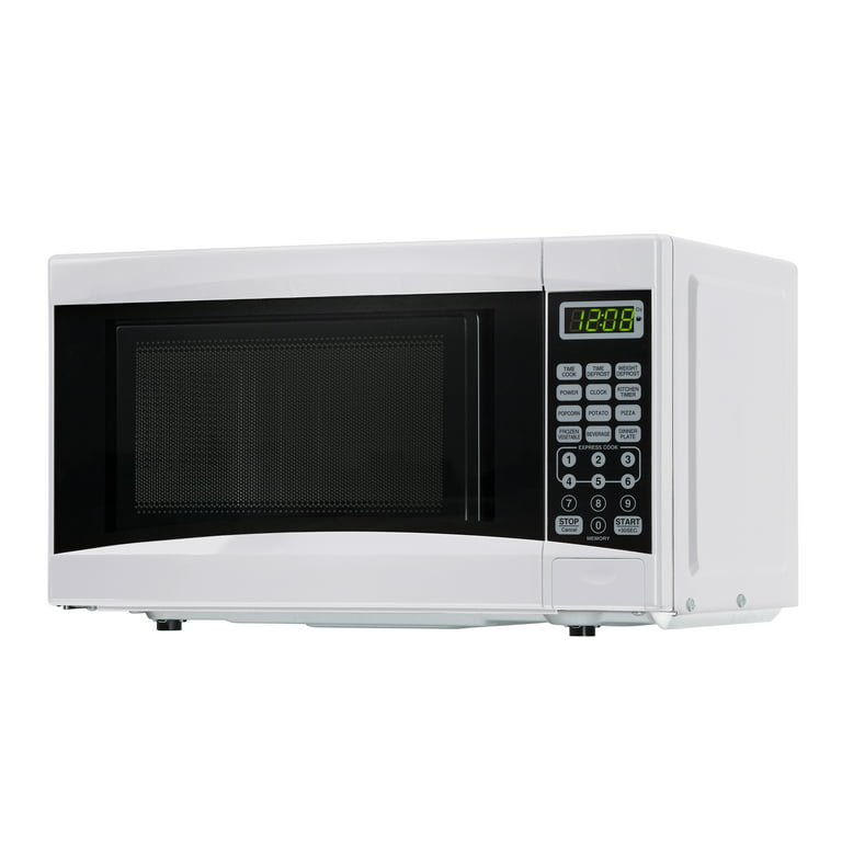 Mainstays 0.7 cu. ft. Countertop Microwave Oven, 700 Watts, Black
