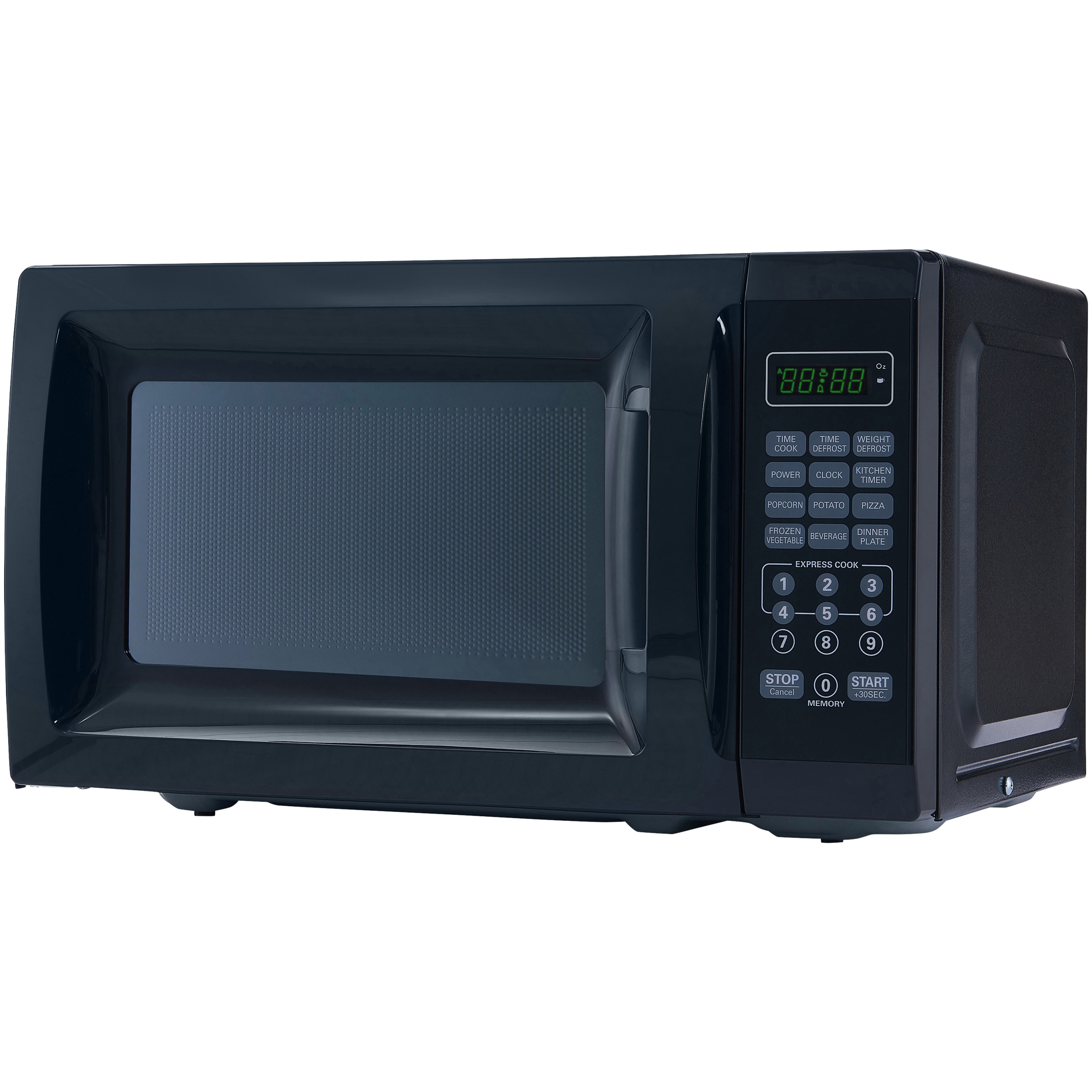 Mainstays 0.7 Cu. Ft. 700W Black Microwave Oven - image 1 of 8