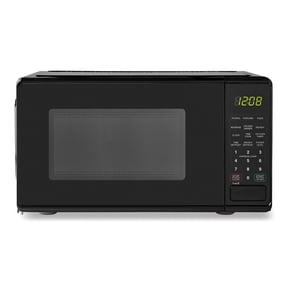 Mainstays 0.7 Cu ft Countertop Microwave Oven, 700 Watts, Black
