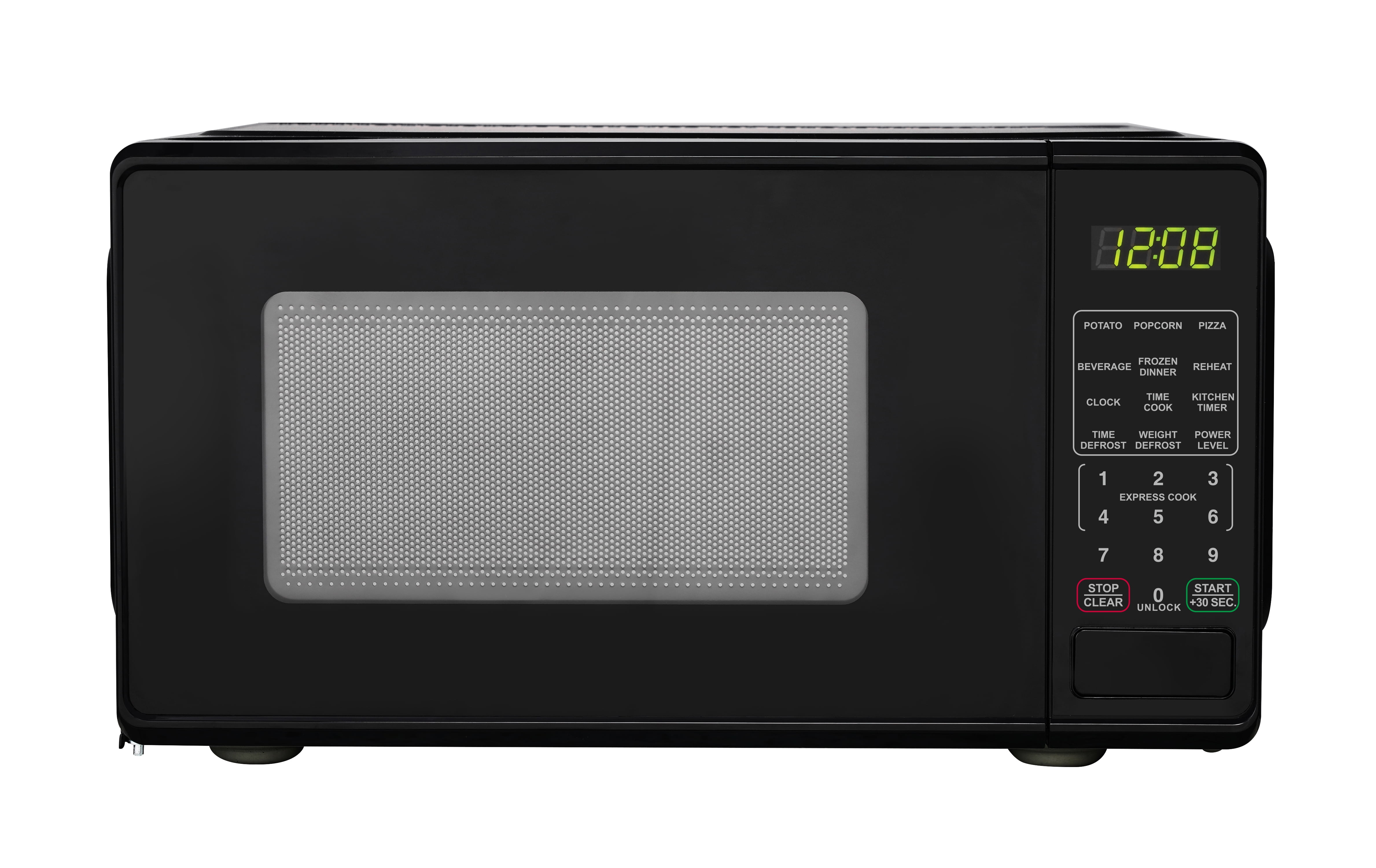 0.7 Cu Ft Microwave Oven, 700 Watts, Black 0.7 Cu Ft Microwave Oven, 700 Watts, Black