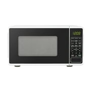 Mainstays 0.7 Cu ft Countertop Microwave Oven, 700 Watts, White