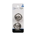 thumbnail image 1 of Mainstays 1-1/3" (34mm) (2oz) Swirl Cabinet Knob, Satin Nickel, 2 Pack, 1 of 6
