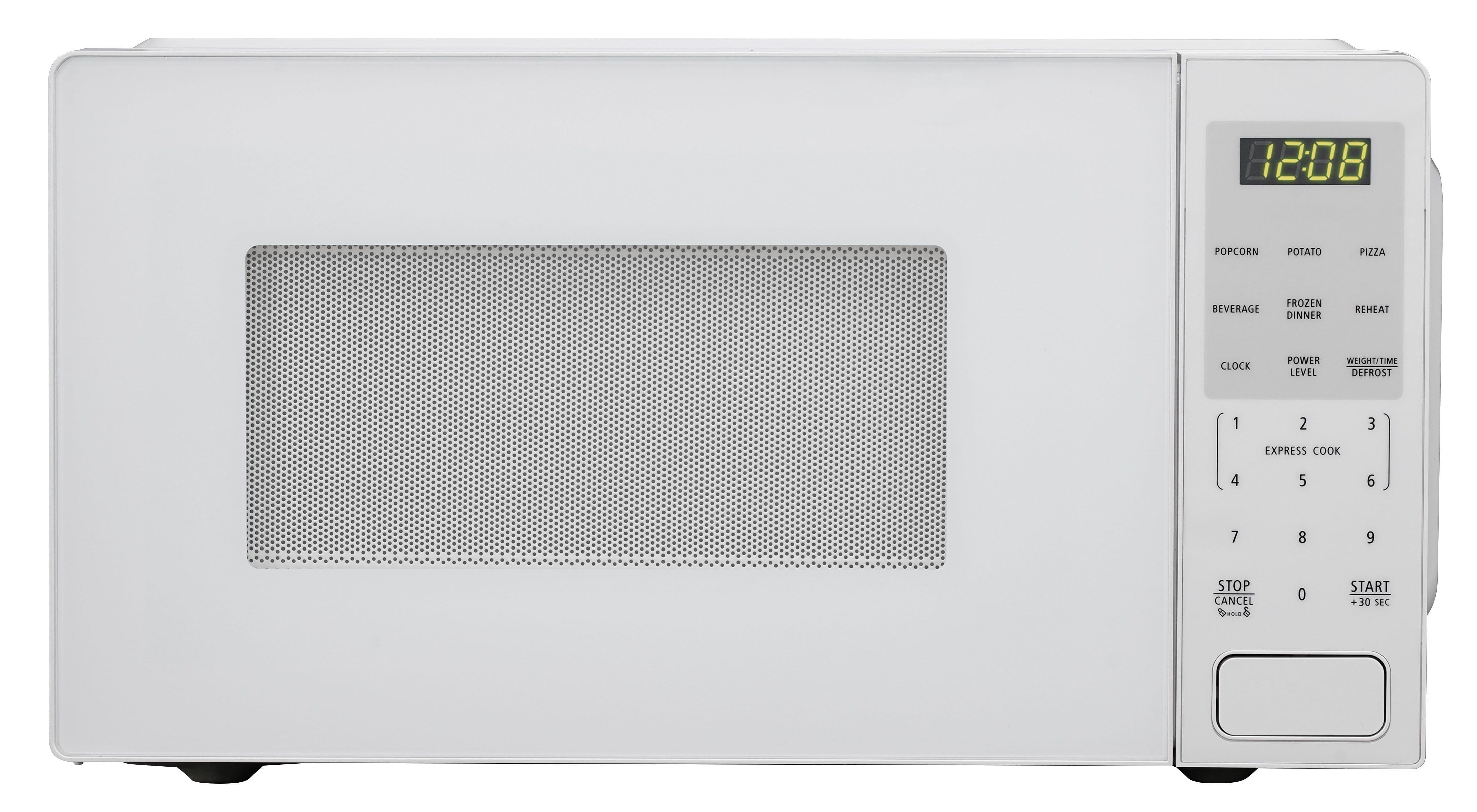 Mainstays 1.1 Cu ft Countertop Microwave Oven, White
