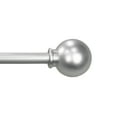 thumbnail image 1 of Mainstays 1/2" Nickel Ball Adjustable Single Curtain Rod, 48-84", 1 of 9