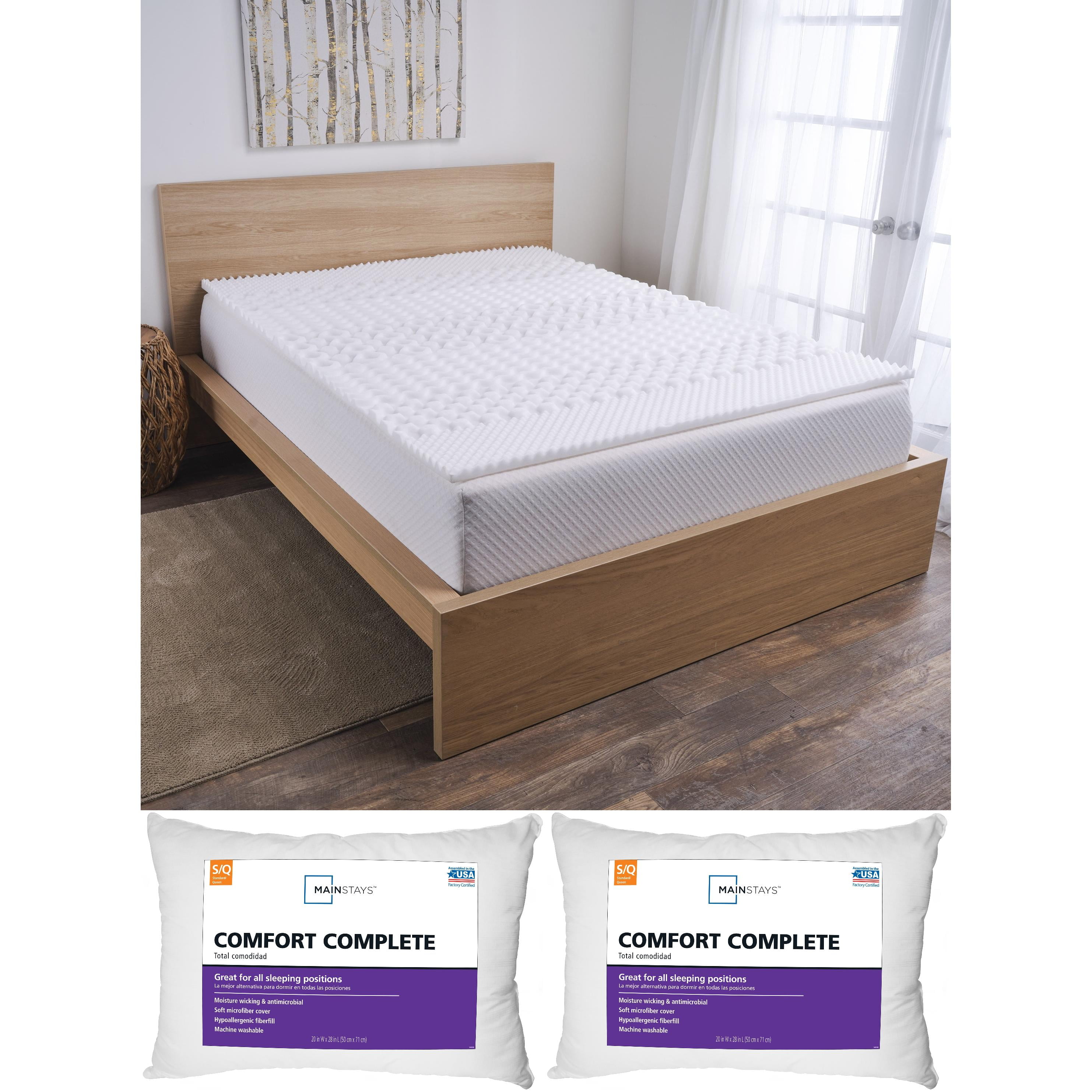 Mainstays 1.25" Topper and Comfort Complete