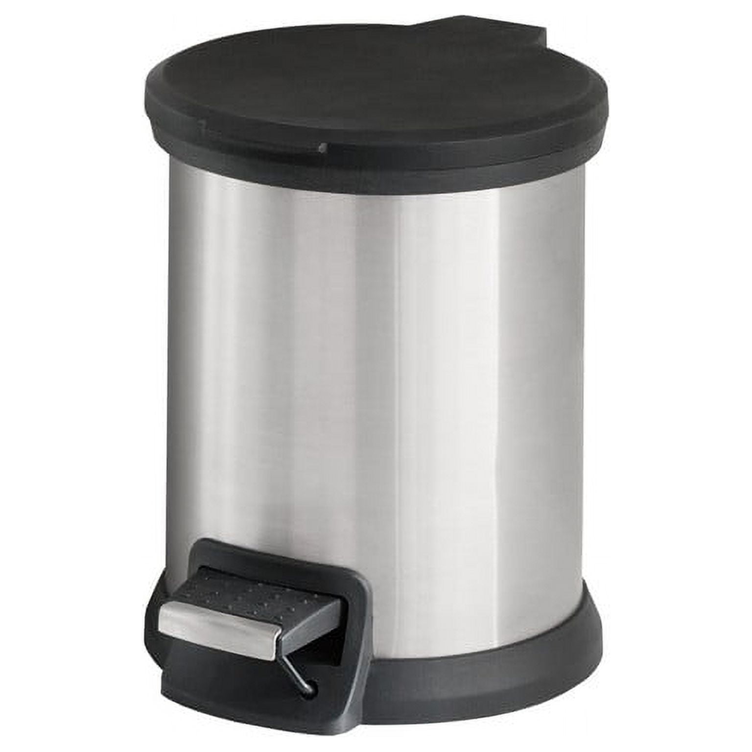 Walmart trash cans stainless steel discount