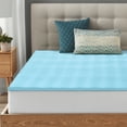 thumbnail image 1 of Mainstays 1.5" Memory Foam Mattress Topper, King, 1 of 7