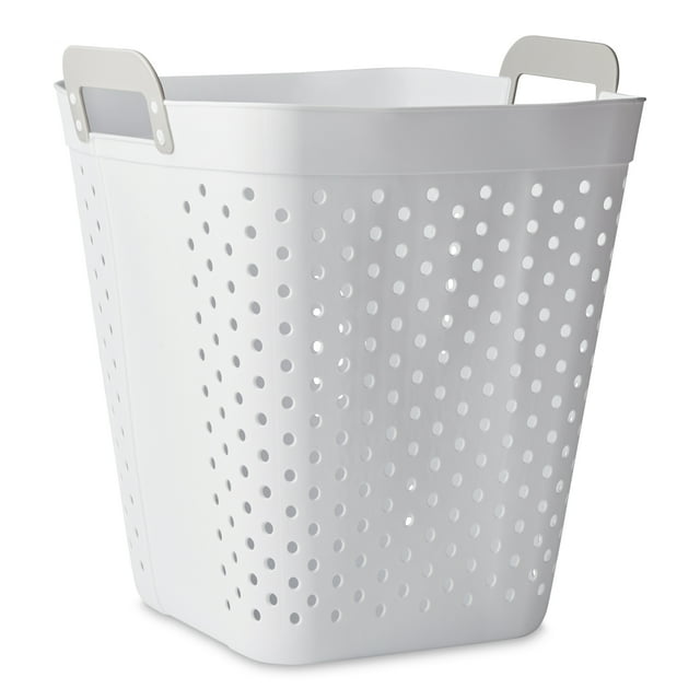 Mainstays 1.7 Bushel Flexible Laundry Hamper with Handles