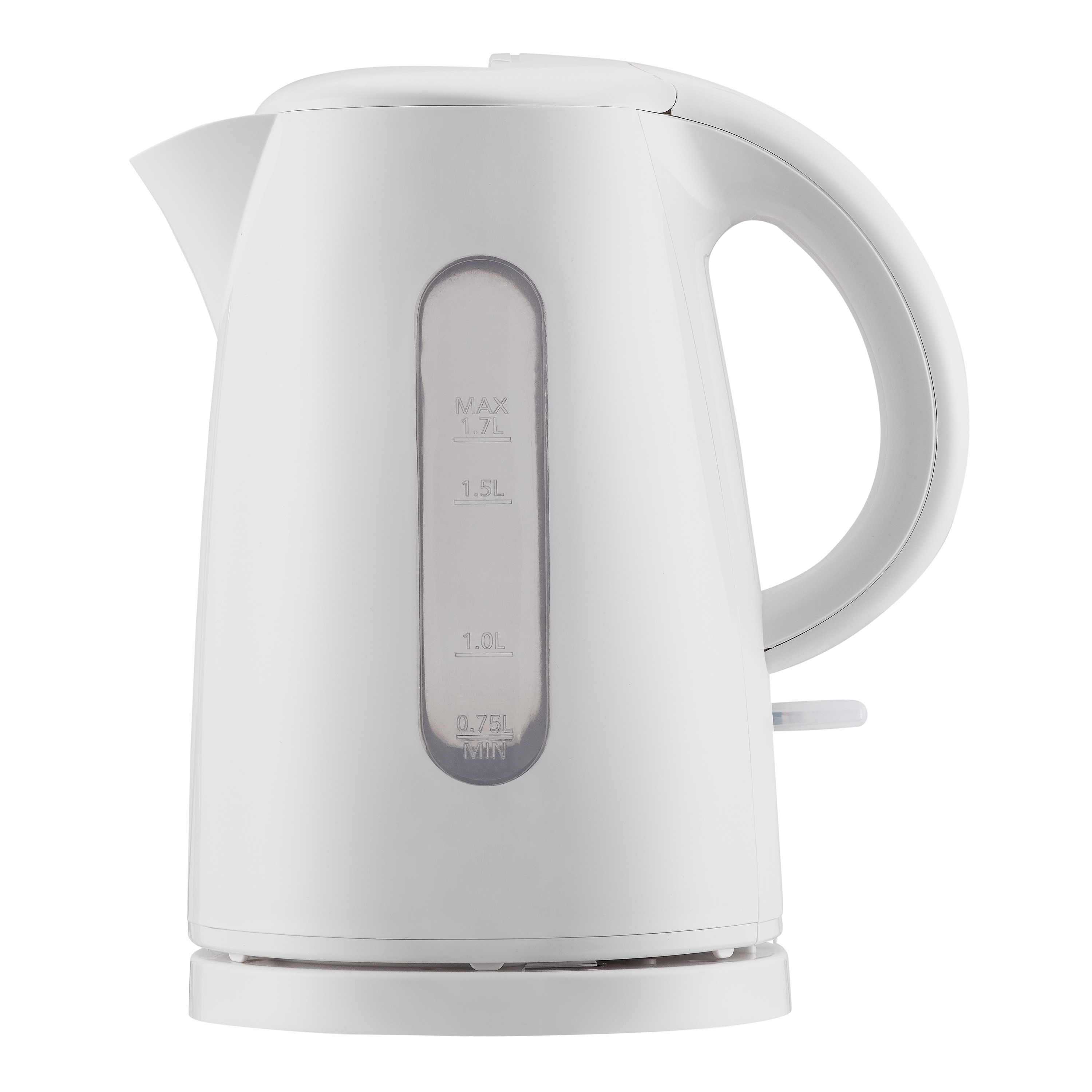 Mainstays 1.7 Liter Plastic Electric Kettle, White - image 1 of 6
