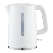 Mainstays 1.7L Electric Kettle with Auto Shut-Off, White