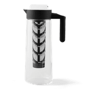 Mainstays 1.8L Cold Brew Concentrate Pitcher, Glass, Mesh Filter, Model: MS8500778514-05