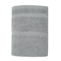 Mainstays Bath Towel with Upgraded Softness & Durability, Grey, 1 Piece