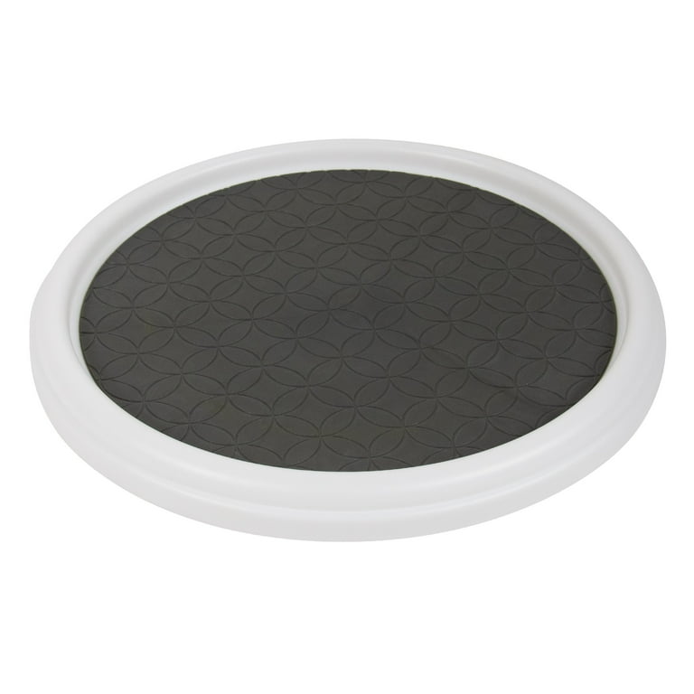 Mainstays Nonskid 12in Diameter Plastic Turntable for Kitchen