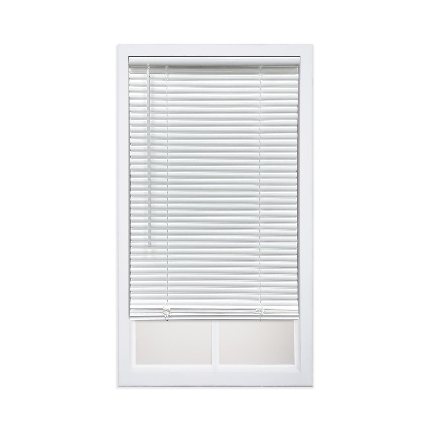 Mainstays 1 in. Cordless, Room Darkening Mini Blind, White 23" W x 72"L