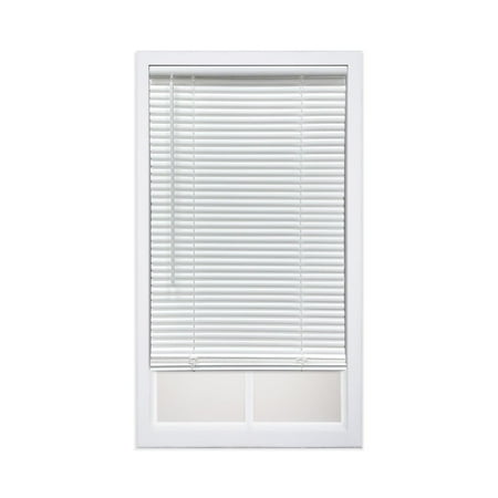 Mainstays 1 in. rPET, Room Darkening Mini Blind, White 35" W x 72"L