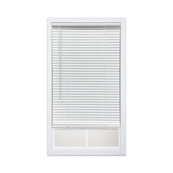 Mainstays 1 in. Cordless, Room Darkening Mini Blind, White 47" W x 64"L