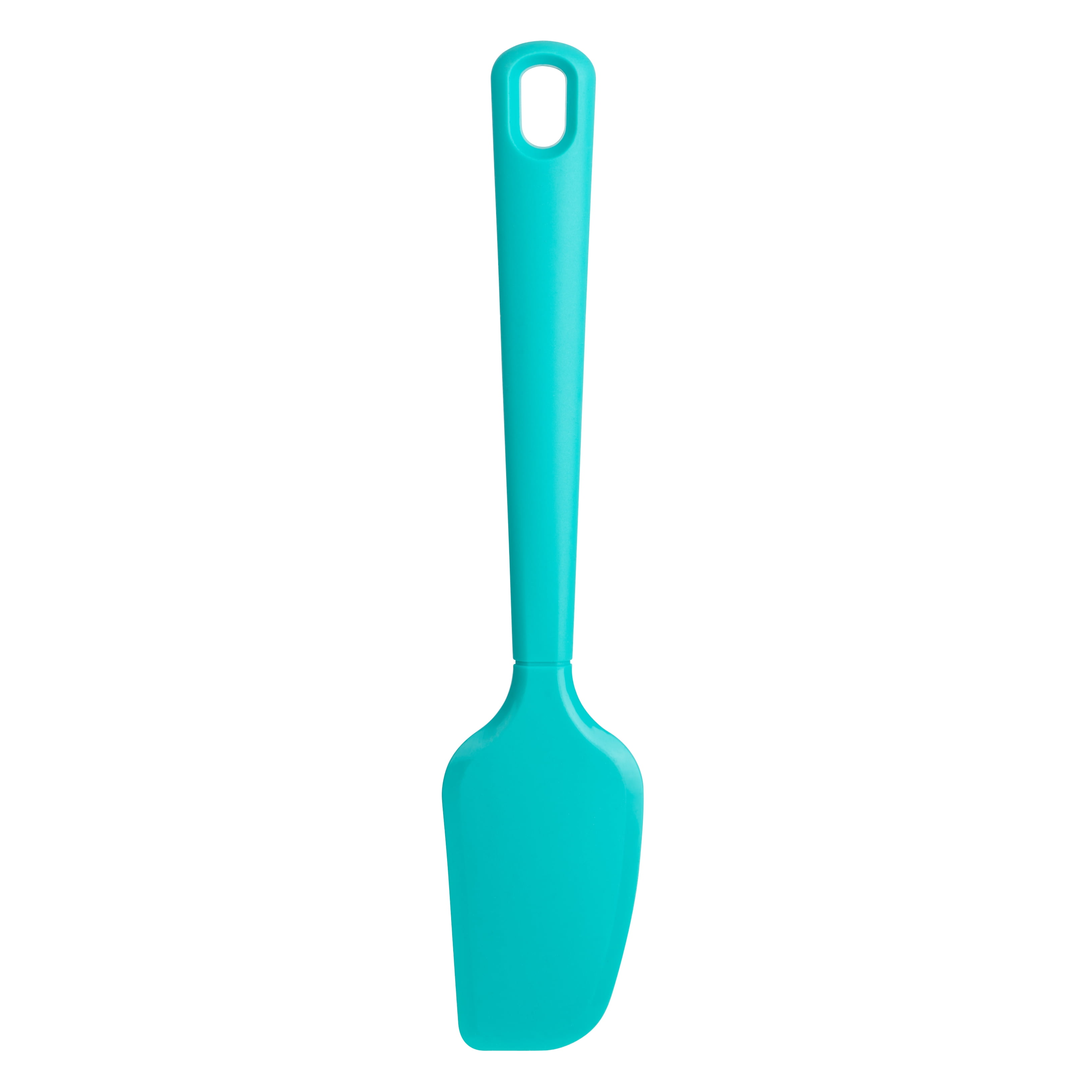 Mainstays 10.25 Heat Resistant (428F-220C) Teal Silicone Spatula