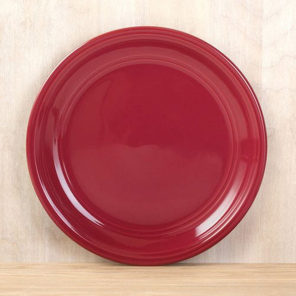 Mainstays 10.5" Red Dinner Plate